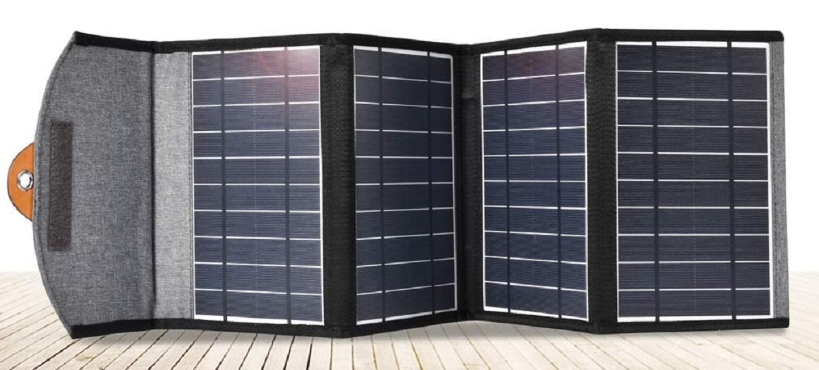 Solar panel ChoeTech Foldable Solar Charger Solar panel ChoeTech Foldable Solar Charger