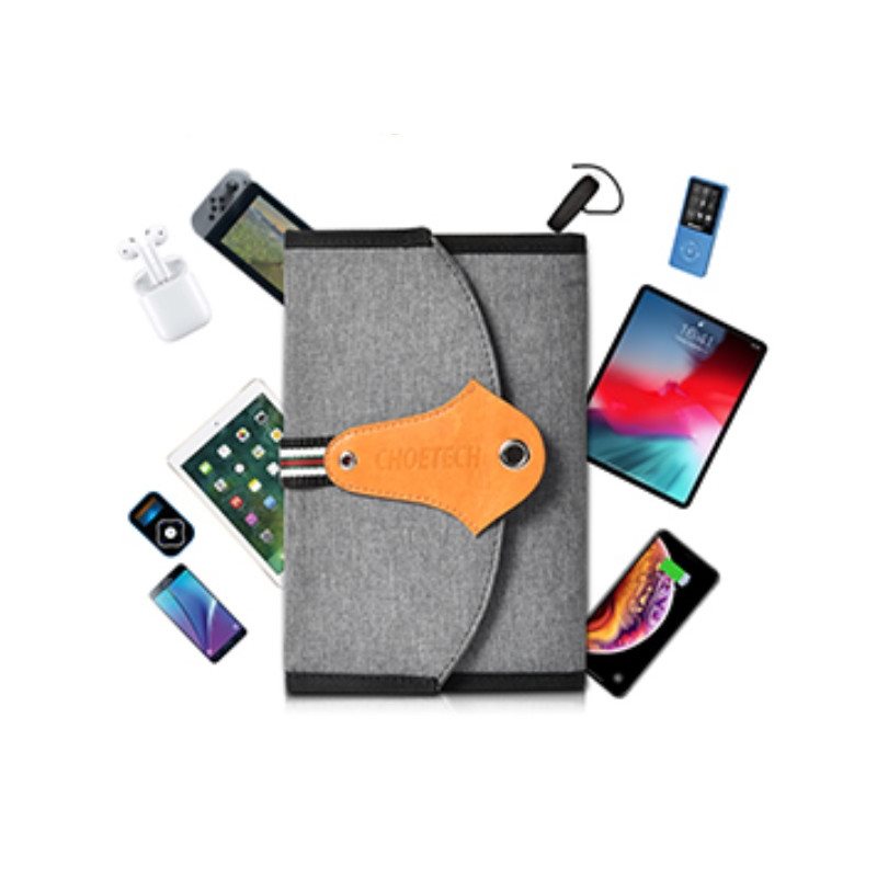 Solar panel ChoeTech Foldable Solar Charger Solar panel ChoeTech Foldable Solar Charger