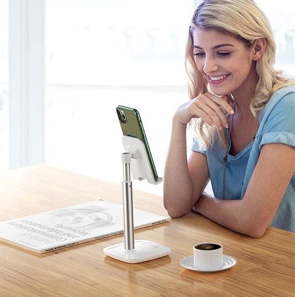 Držák na mobilní telefon Choetech Adjustable Phone Desktop Holder