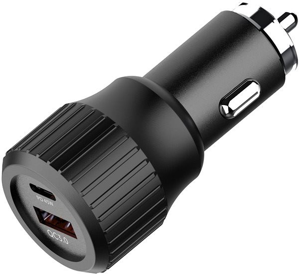 Nabíječka do auta Choetech USB-C PD 45W + USB 18W (total 63W) Car Charger