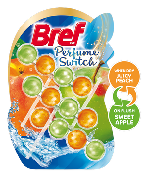 BREF Parfume Switch Peach-Red Apple BREF ProNature Mint & Eucalyptus