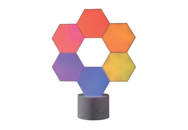 LED-Leuchte Cololight PRO Geschenk (6 Stück/Steinbasis)