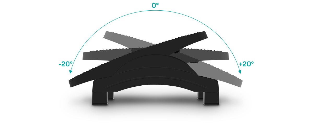 CONNECT IT FOR HEALTH DoubleLegPad Footrest