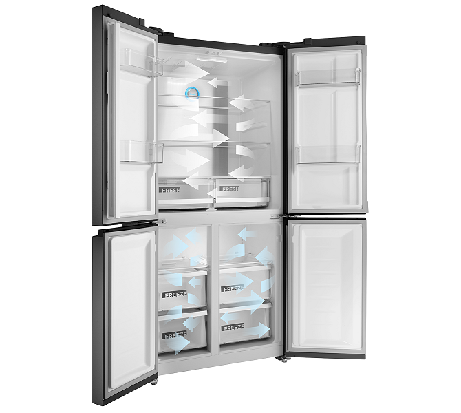 American refrigerator CONCEPT LA8383ds TITANIA