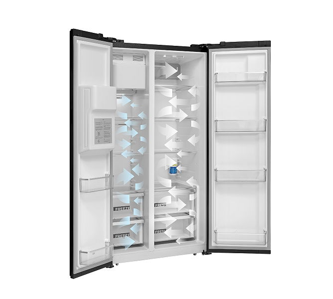 American refrigerator CONCEPT LA7691bc BLACK American refrigerator CONCEPT LA7691bc BLACK