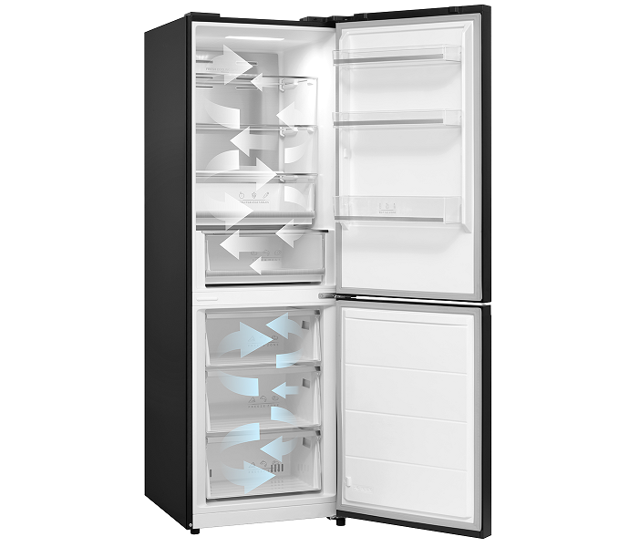 Refrigerator CONCEPT LK6460bc BLACK