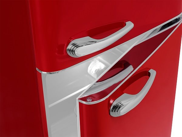 Lednice CONCEPT LFTR4555rdr s mrazákem nahoře
