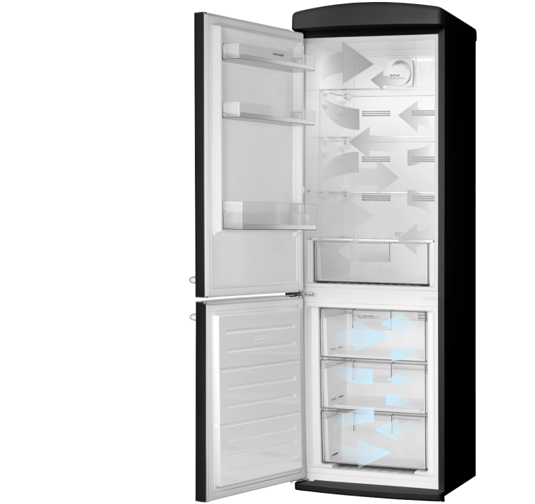 Refrigerator CONCEPT LKR7460bcl Retro L