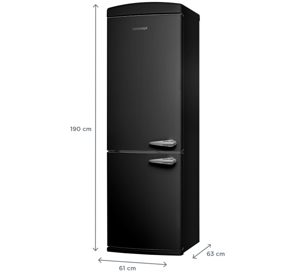 Refrigerator CONCEPT LKR7460bcl Retro L