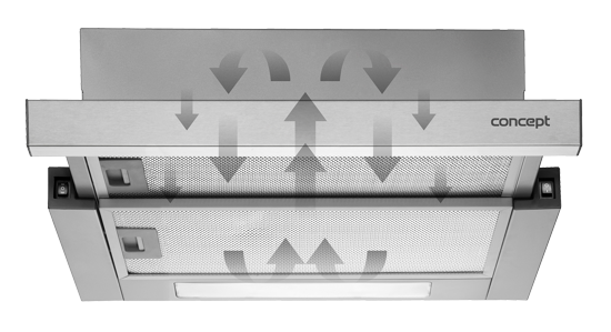 Recirkulace CONCEPT OPV3150