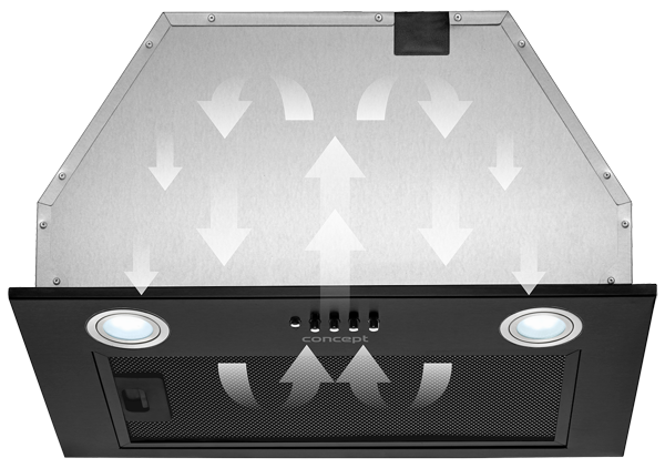Concept OPI3060bc built-in cooker hood Concept OPI3060bc built-in cooker hood