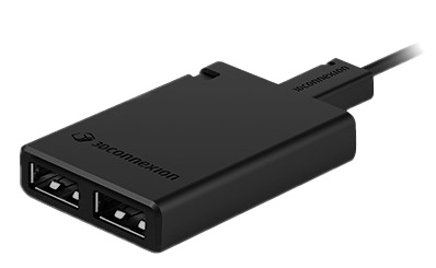 Two-port USB hub Dvouportový rozbočovač USB