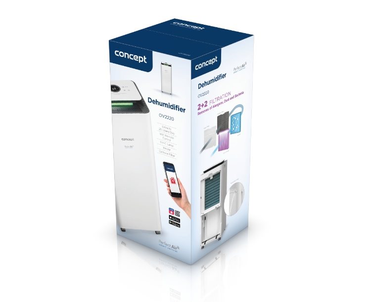 Air dehumidifier CONCEPT OV2220 Perfect Air Smart Air dehumidifier CONCEPT OV2220 Perfect Air Smart