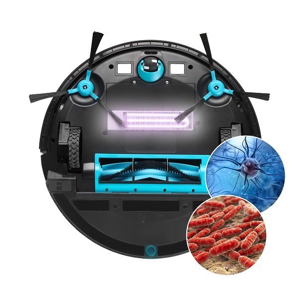 Staubsaugerroboter CONCEPT VR2020 3 in 1 Perfect Clean Gyro Defender UVC mit Wischmopp