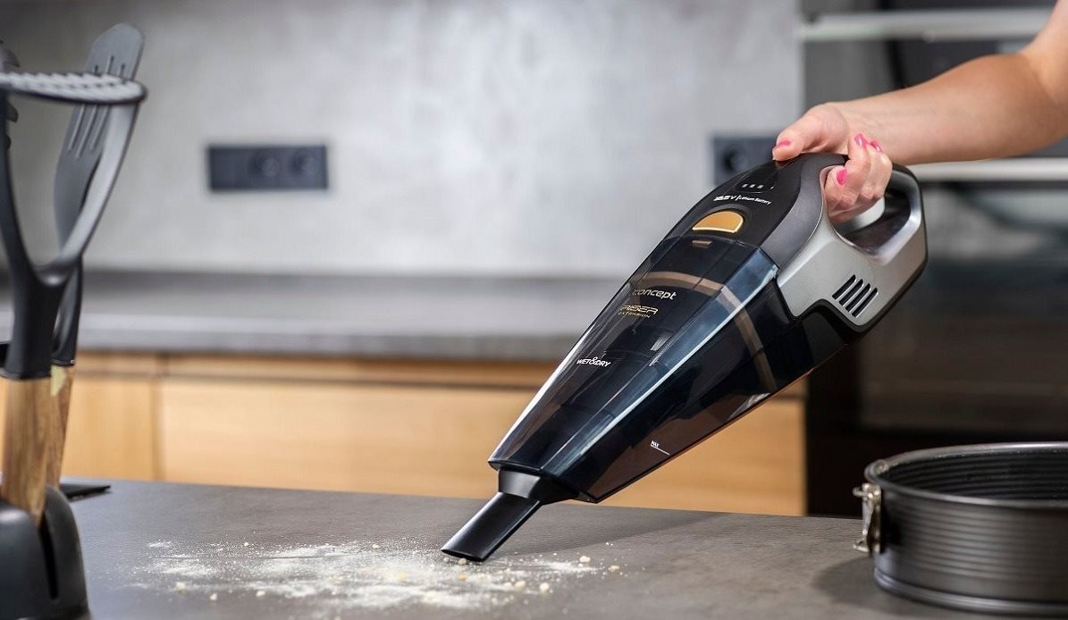 Handheld vacuum cleaner CONCEPT VP4353 18,5 V Wet & Dry Riser extension Handheld vacuum cleaner CONCEPT VP4353 18,5 V Wet & Dry Riser extension