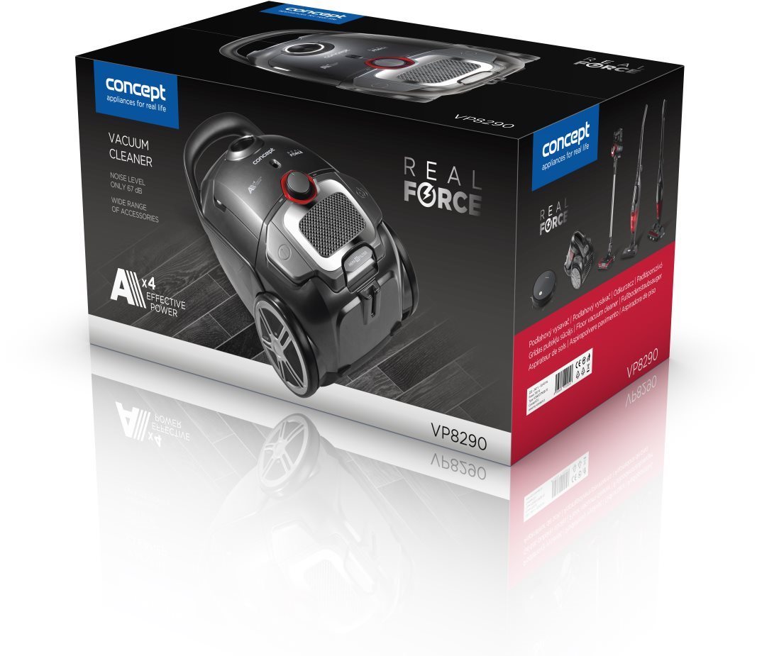 Staubsauger Concept VP8290 4A REAL FORCE 700W