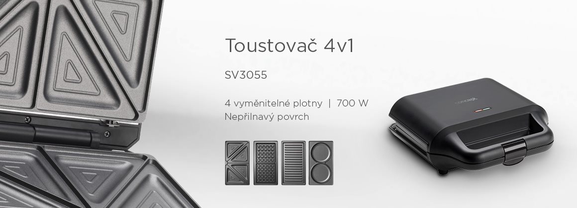 Toaster CONCEPT SV3055 4in1 Toaster CONCEPT SV3055 4in1