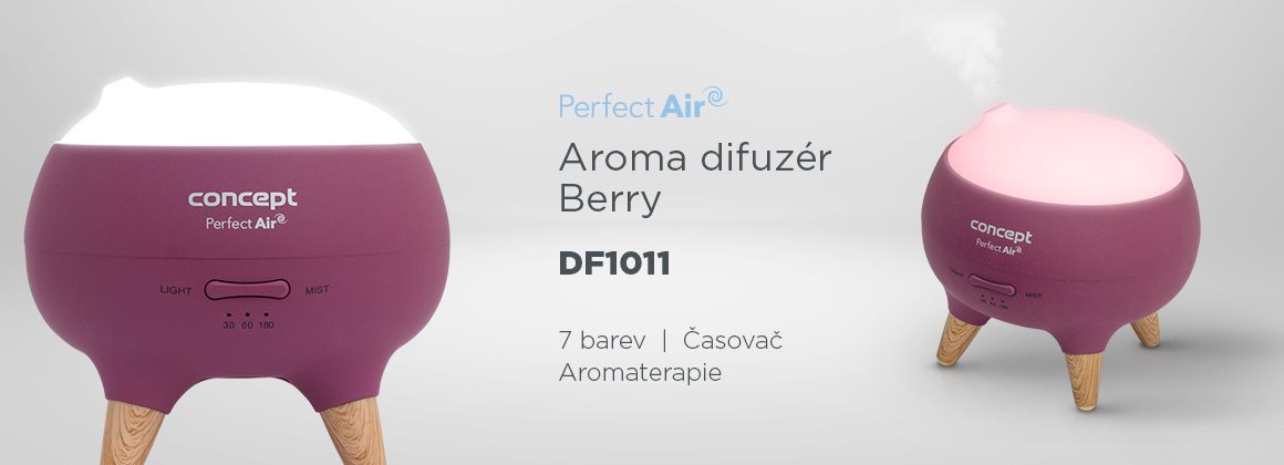 Aróma difuzér Concept DF1011 Perfect Air Berry