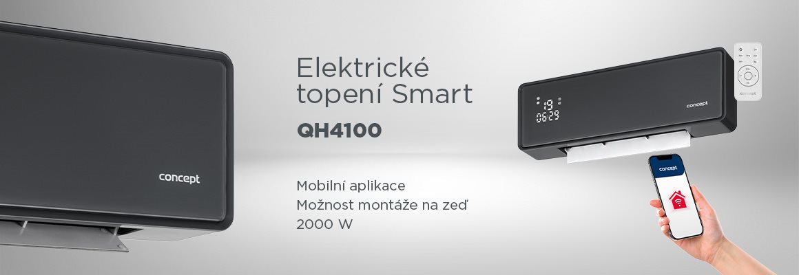 Elektrické kúrenie Concept QH4100 Smart