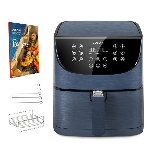 Fritéza Cosori CP-158-AF-RXL PREMIUM 5.5 Litre grey blue