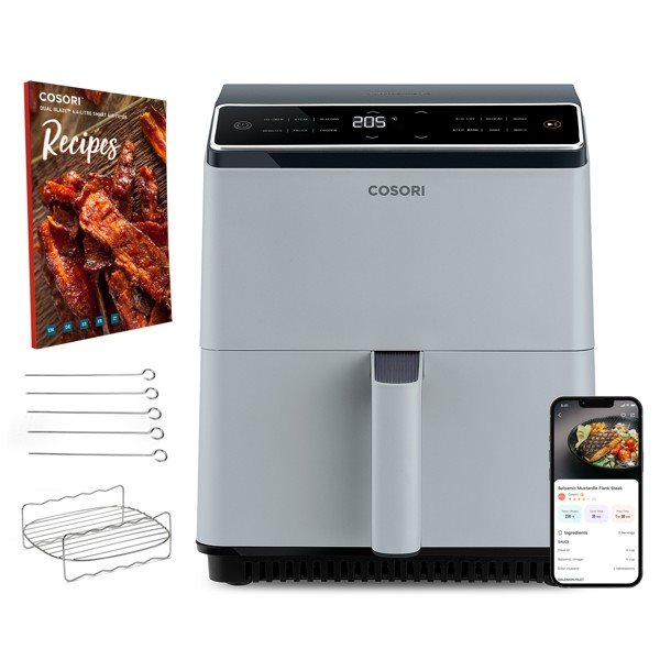 Cosori Dual Blaze 6.4L SMART grey fryer