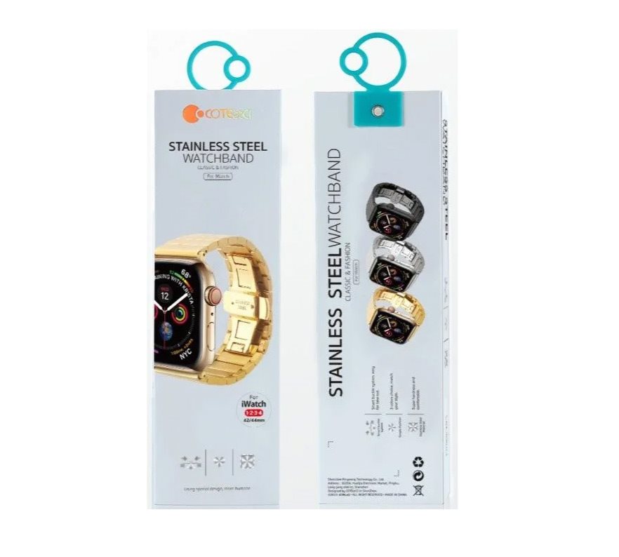 Ocelový pásek COTEetCI pro Apple Watch