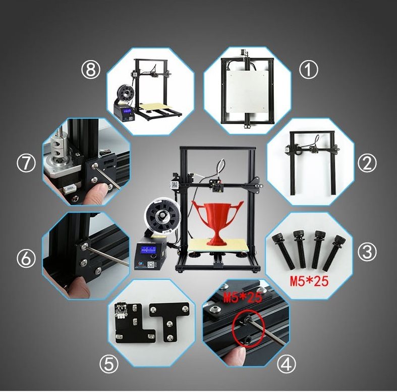 3D Printer - Creality CR-10 S5 3D Printer - Creality CR-10 S5