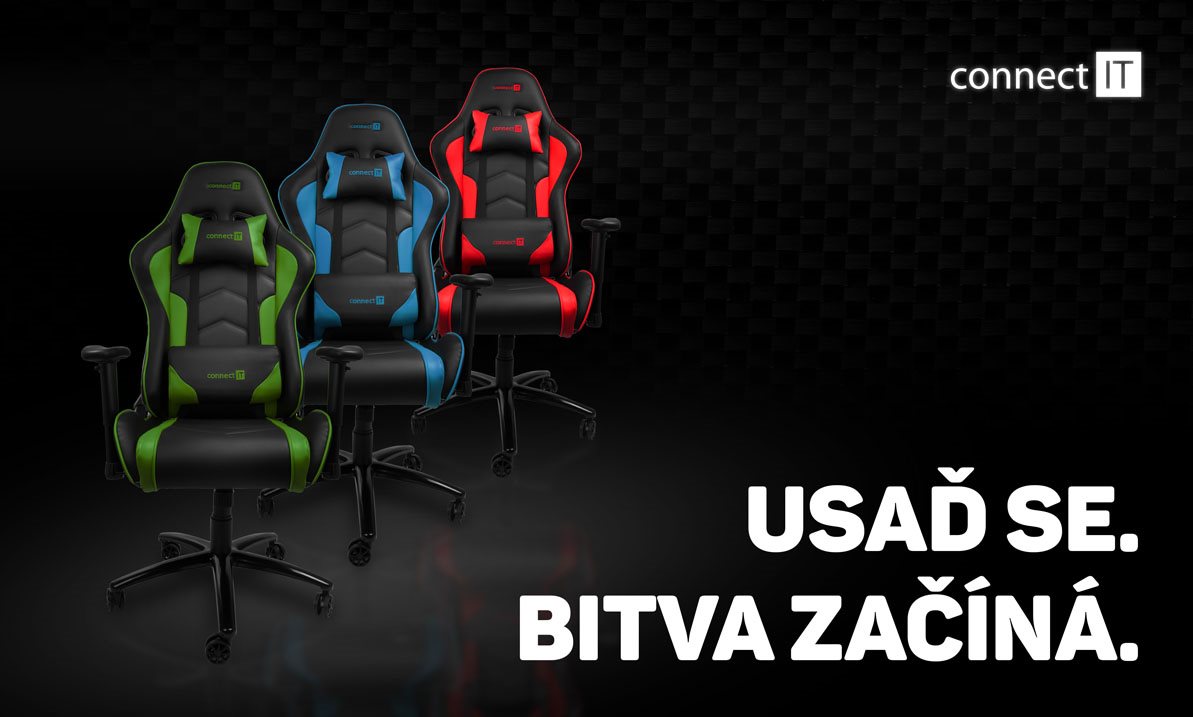 Colours variants of CONNECT IT Gaming Chair Colours variants of CONNECT IT Gaming Chair