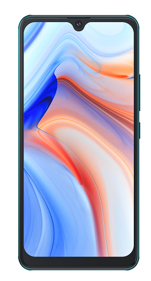 Handy Cubot Note 8 grün