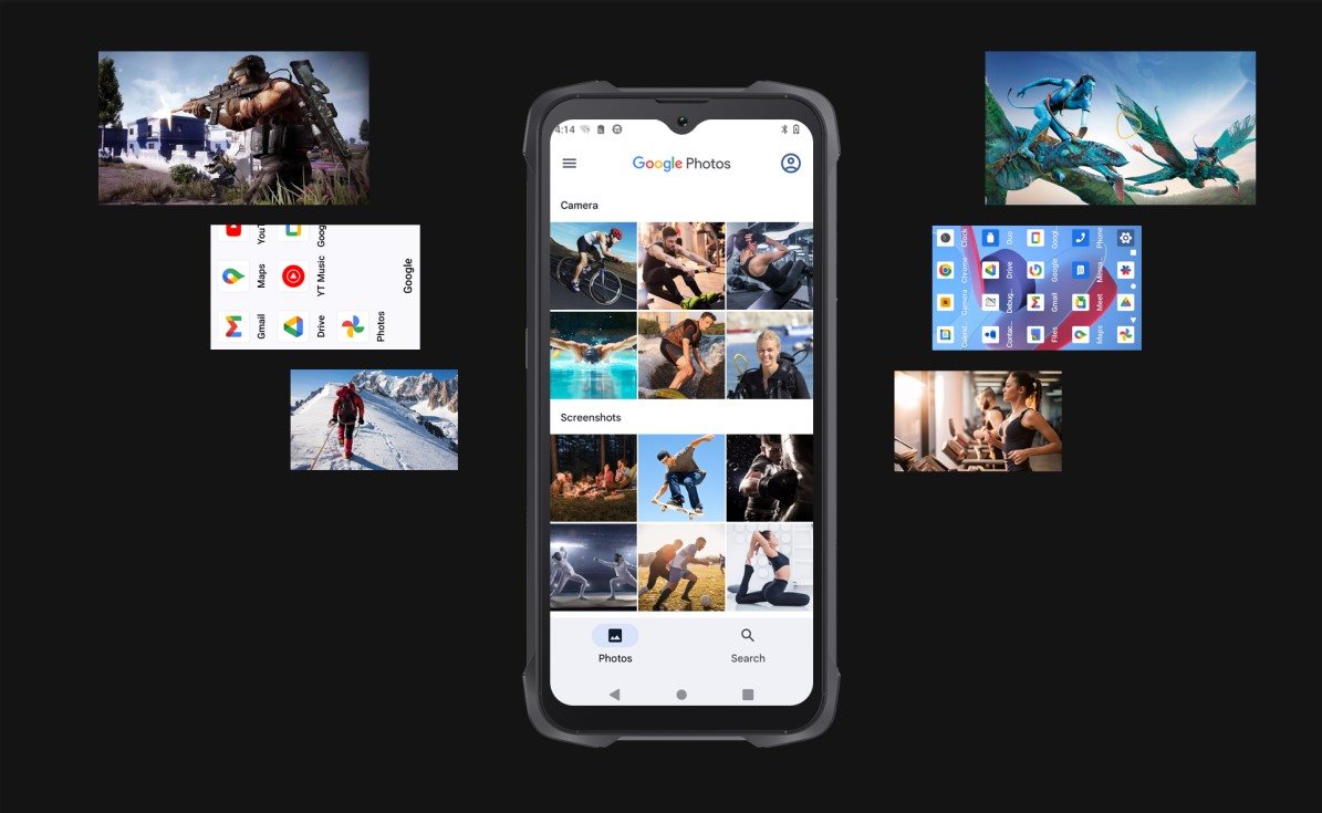 Mobilní telefon Cubot King Kong 9 black Mobilní telefon Cubot King Kong 9 black