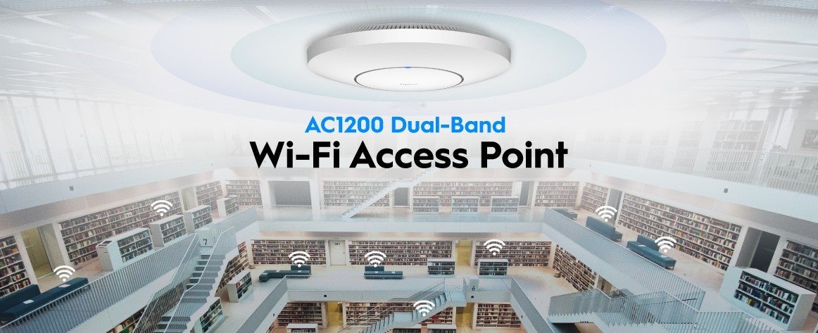 WiFi Access Point CUDY AC1200 WiFi Gigabit Access Point mit WiFi 5