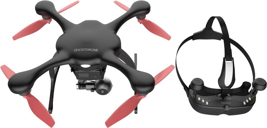 Ehang GHOSTDRONE 2.0 and VR set Ehang GHOSTDRONE 2.0 a VR set