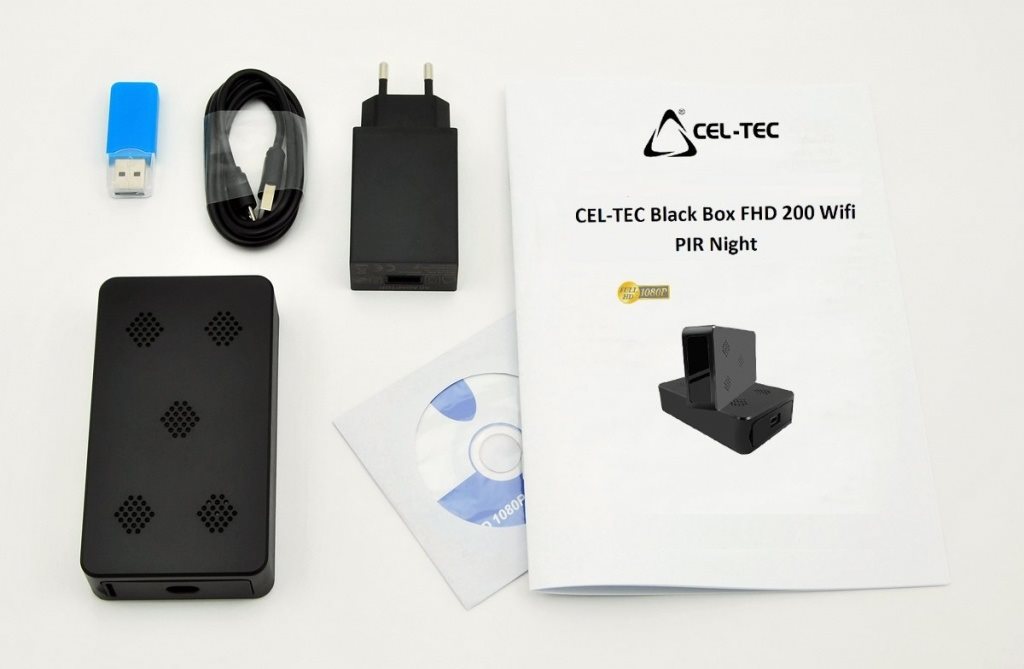 CEL-TEC Black Box FHD 200 WiFi PIR Night