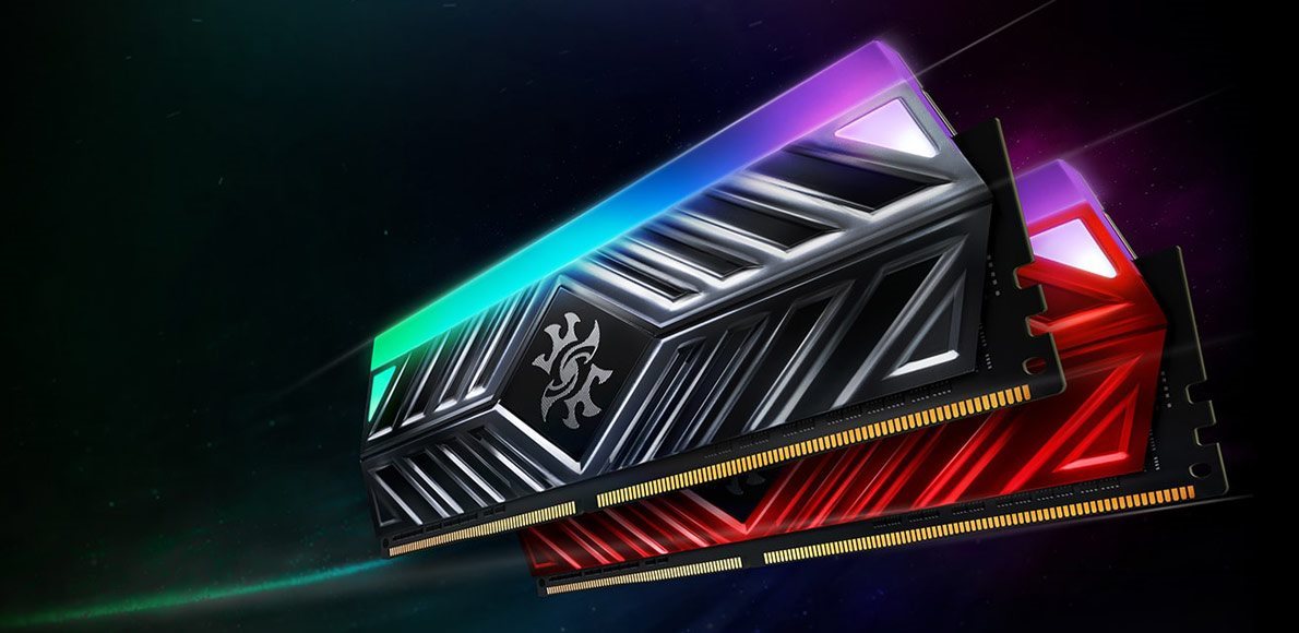 Adata XPG Spectrix D41 wolframová, rychlé paměti s RGB osvětlením ADATA XPG 8GB