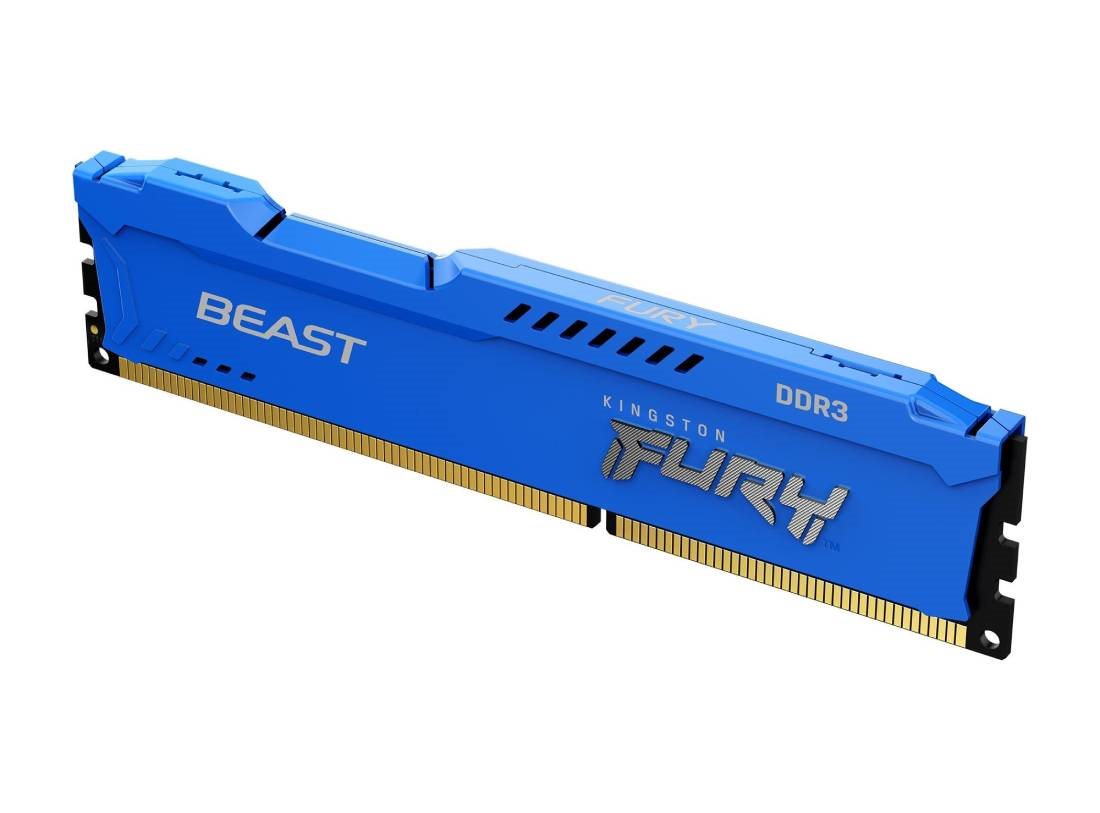 Kingston FURY 4GB DDR3 1600MHz CL10 Beast Blue Arbeitsspeicher
