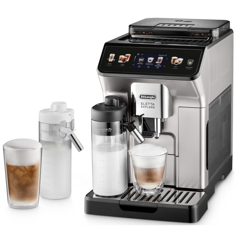 Automatický kávovar De'Longhi Eletta Explore ECAM450.55.S