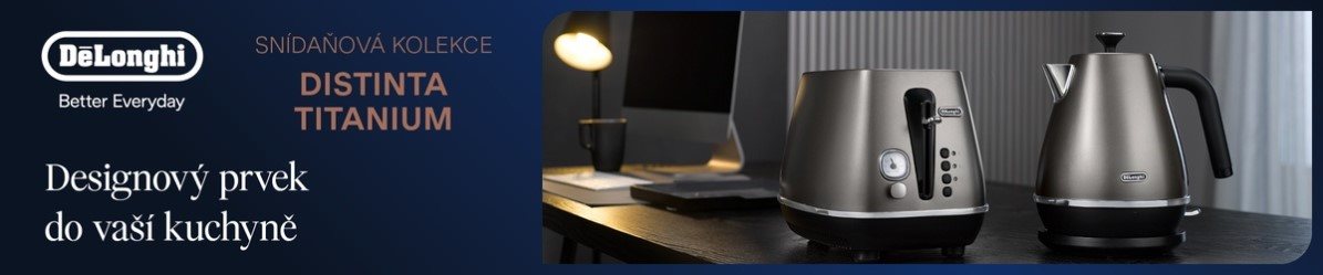 Toaster De'Longhi Distinta Titanium CTIN2103.TB