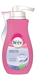 depilačního krému VEET Sensitive Skin Cream