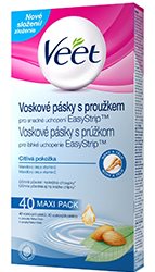 Veet voskove pasky 40 ks Veet voskove pasky 40 ks