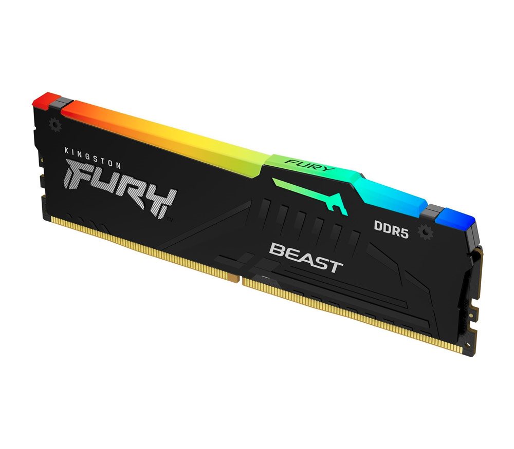 Operační paměť Kingston FURY 8GB DDR5 5200MHz CL40 Beast Black RGB
