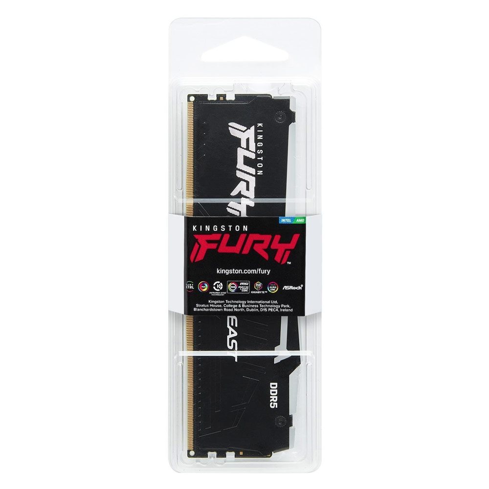 Operační paměť Kingston FURY 8GB DDR5 5200MHz CL40 Beast Black RGB