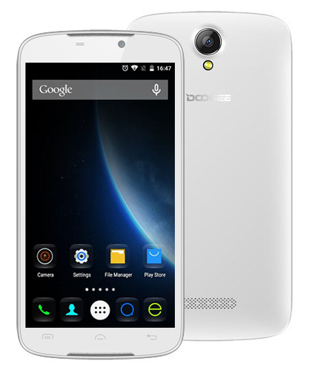Doogee X6 biely Doogee X6 bílý