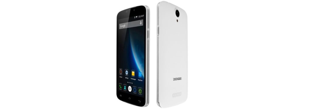 Doogee X6 biely Doogee X6 bílý