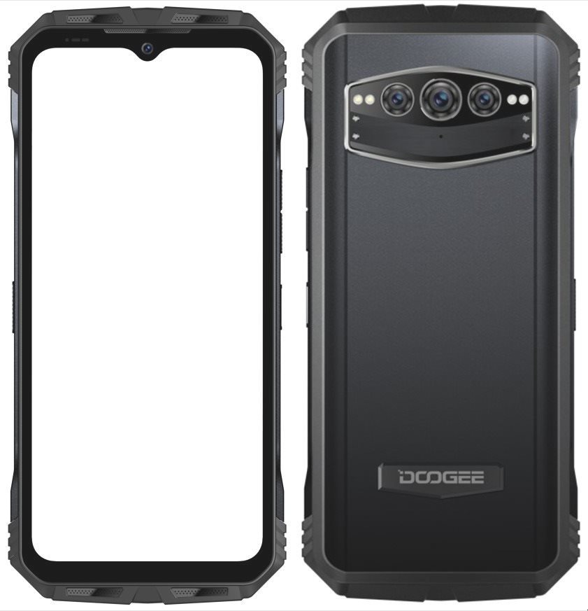 Doogee V30T Mobiltelefon 20GB(12GB+8GB)/256GB schwarz