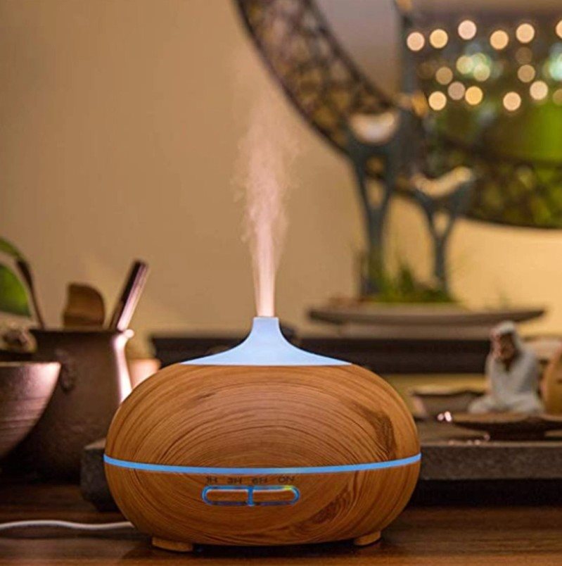 Aroma difuzér Dituo světle hnědé dřevo