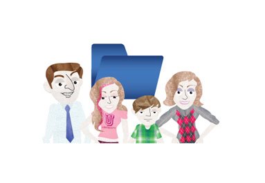 Sdílení dat s rodinou