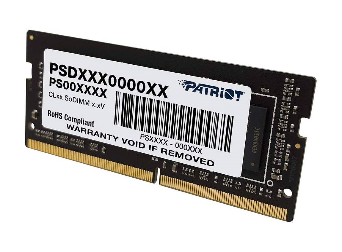 Patriot SO-DIMM 16GB DDR4 3200MHz RAM Patriot SO-DIMM 16GB DDR4 3200MHz RAM