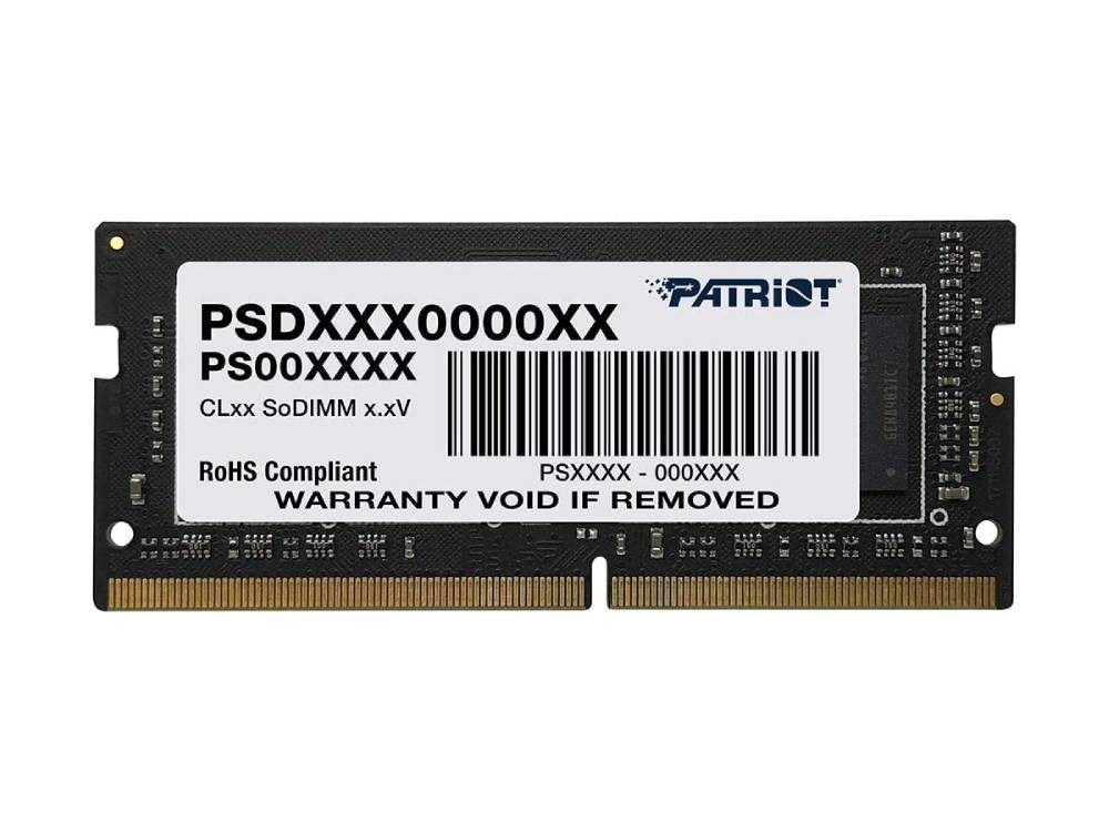 Patriot SO-DIMM 16GB DDR4 3200MHz RAM Patriot SO-DIMM 16GB DDR4 3200MHz RAM