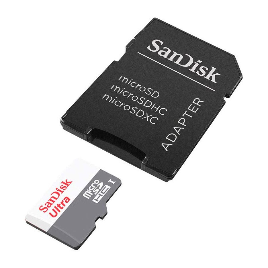 Paměťová karta SanDisk MicroSDXC 64GB Ultra + SD adaptér Paměťová karta SanDisk MicroSDXC 64GB Ultra + SD adaptér