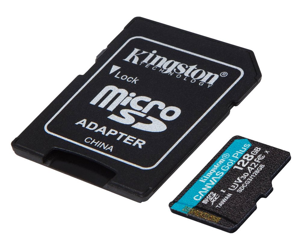 Pamäťová karta Kingston MicroSDXC Canvas Go! Plus